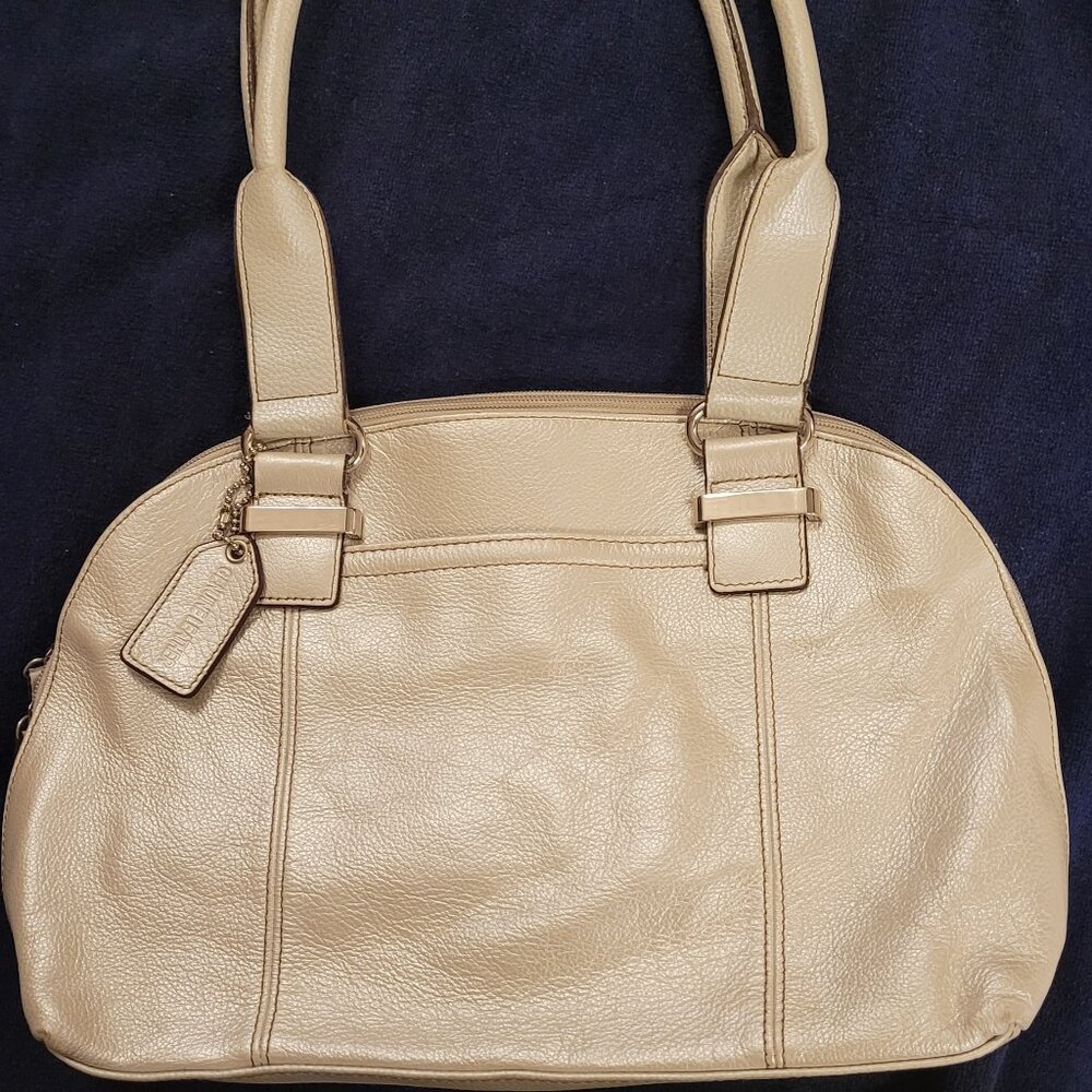 🌹NWOT🌹!Naturalizer Leather Handbag Metallic